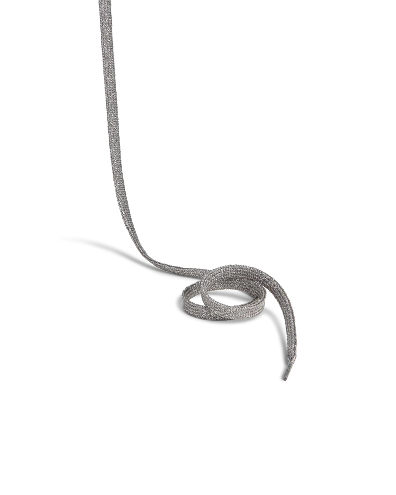 Women’s Laminated Laces, Silver