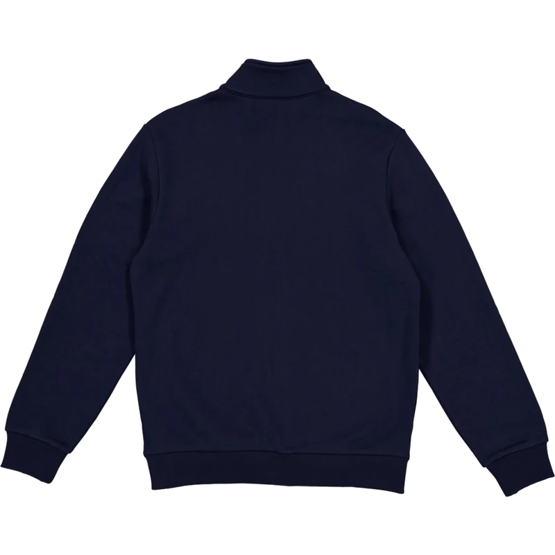 Zip-up Sweatshirt Navy Blue