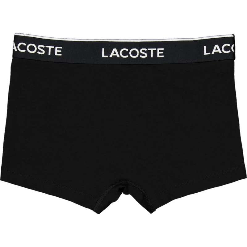 3-Pack Stretch Cotton Trunks BLACK