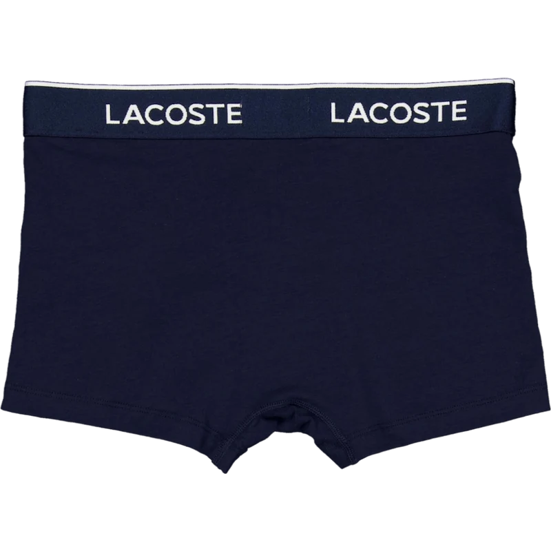 3-pack Stretch Cotton Trunks Navy Blue/green-red-navy Blue