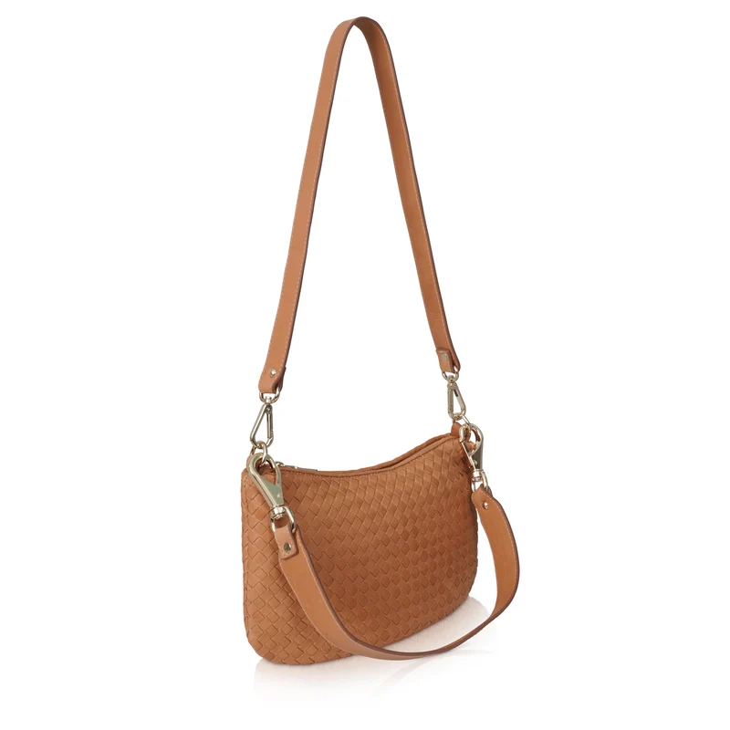 The Belinda Woven Crossbody Bag