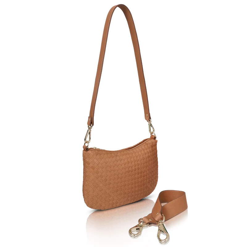 The Belinda Woven Crossbody Bag