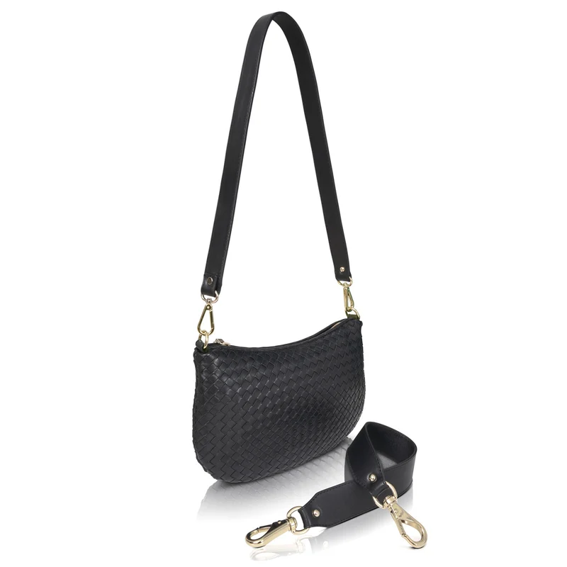 The Belinda Woven Crossbody Bag