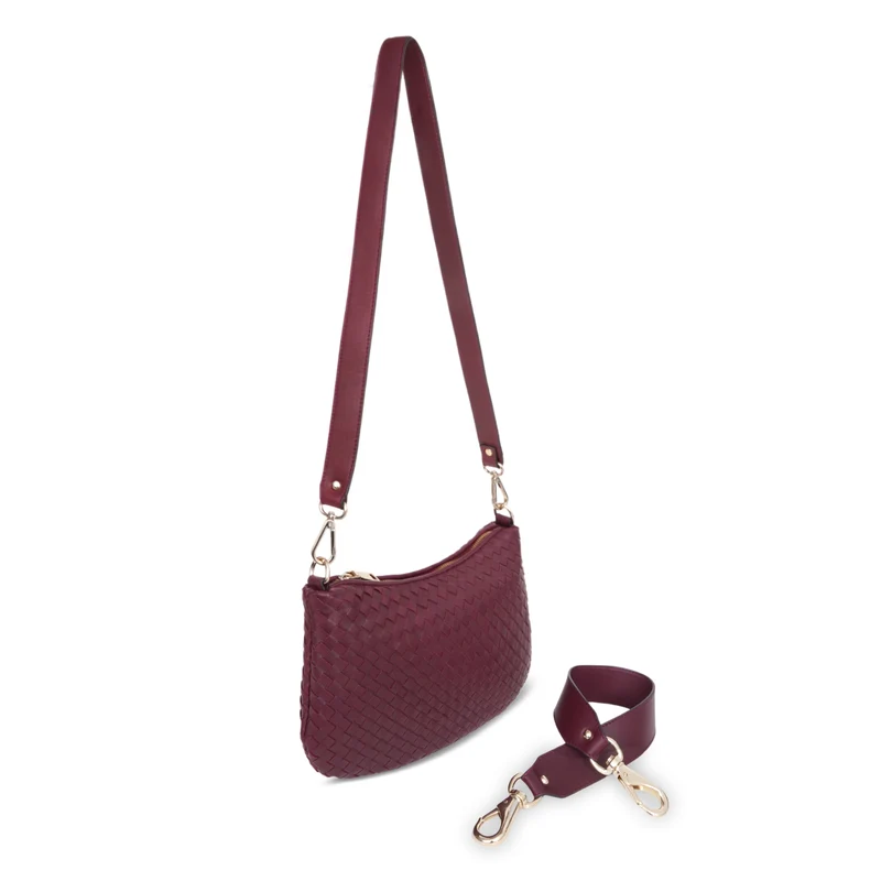 The Belinda Woven Crossbody Bag