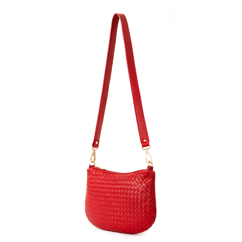 The Belinda Woven Crossbody Bag