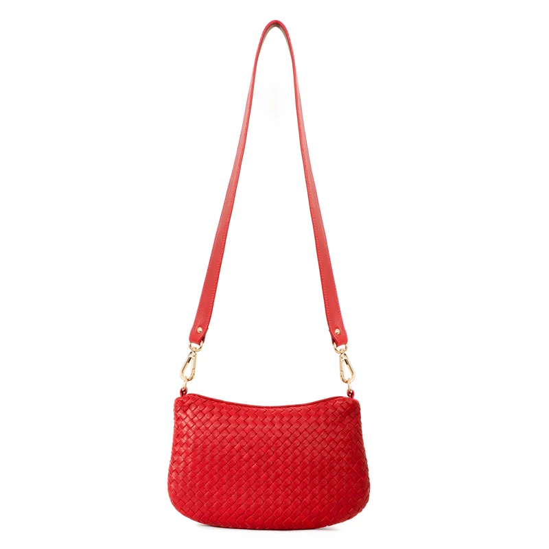 The Belinda Woven Crossbody Bag