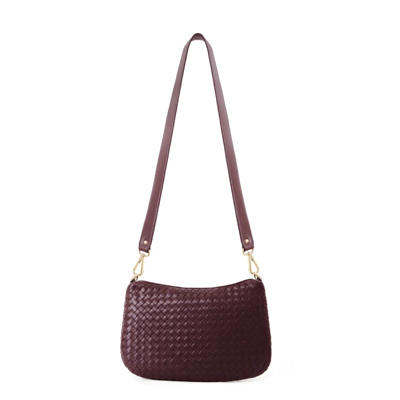 The Belinda Woven Crossbody Bag