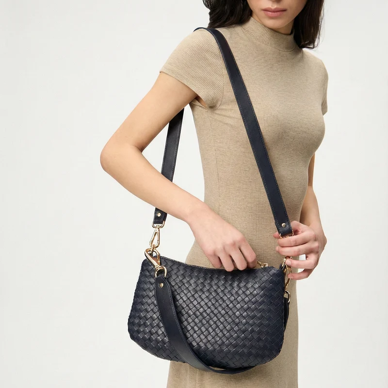 The Belinda Woven Crossbody Bag