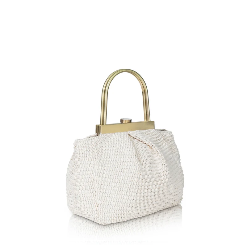 The Morgan Raffia Bag