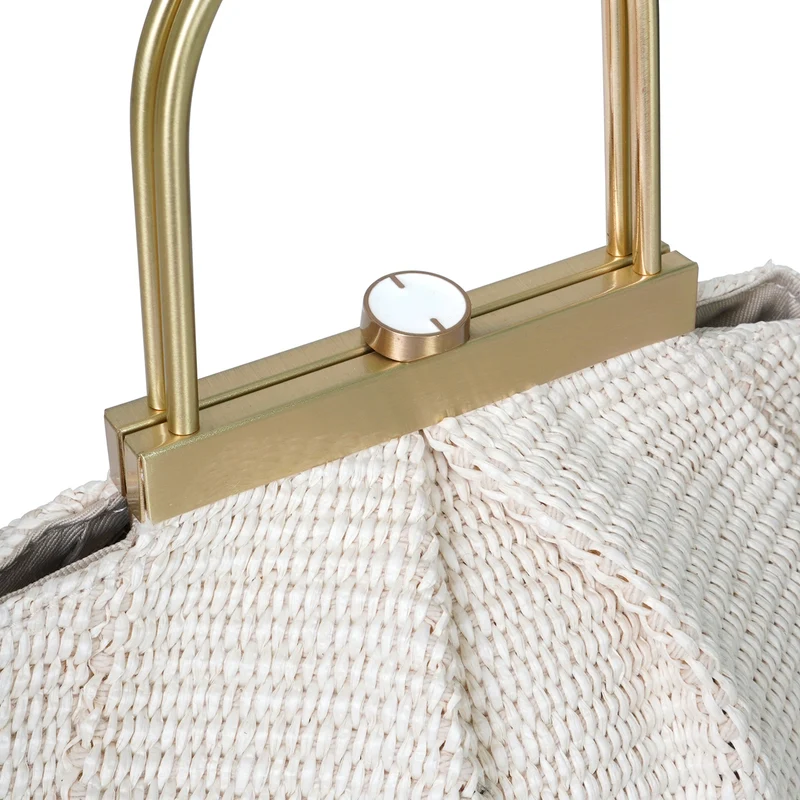 The Morgan Raffia Bag