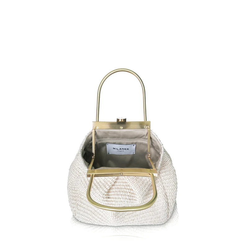 The Morgan Raffia Bag