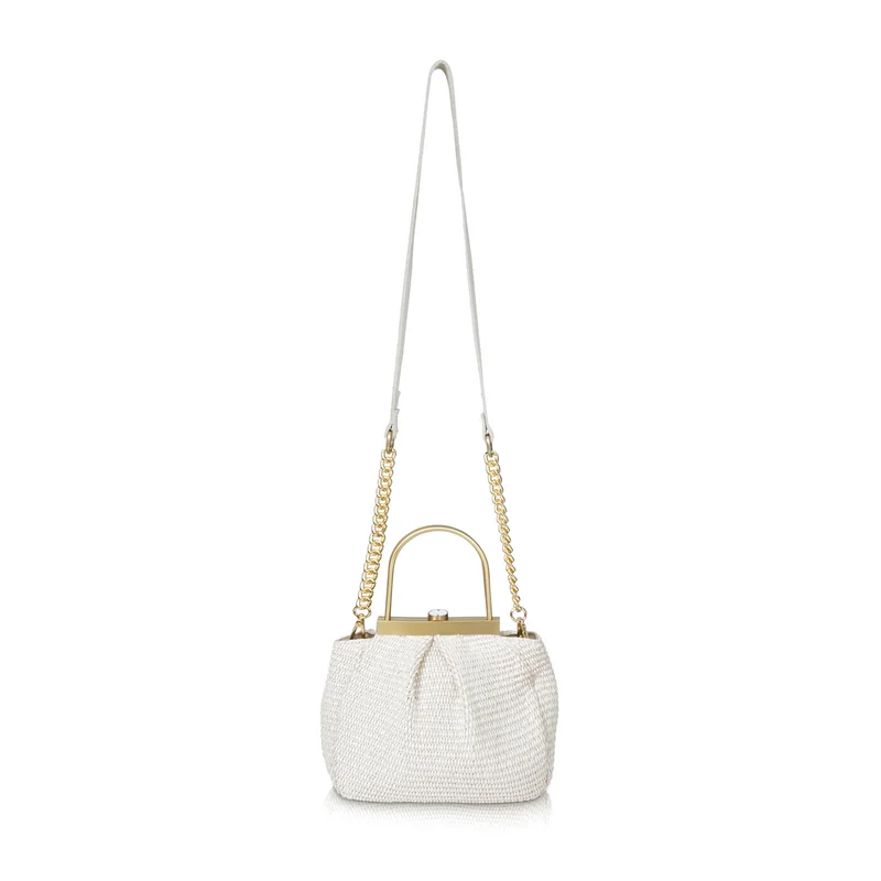 The Morgan Raffia Bag