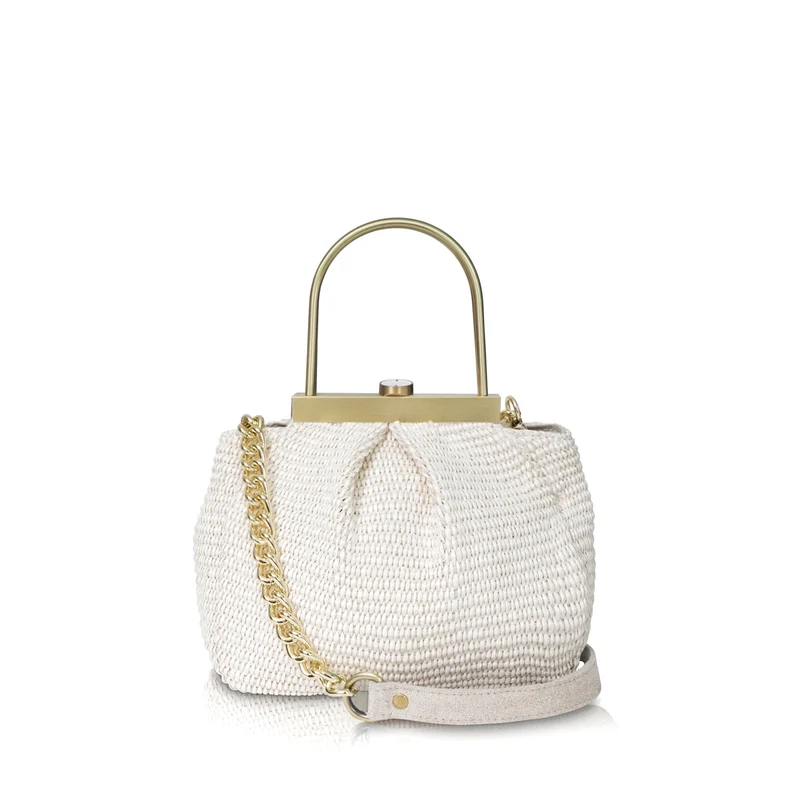 The Morgan Raffia Bag