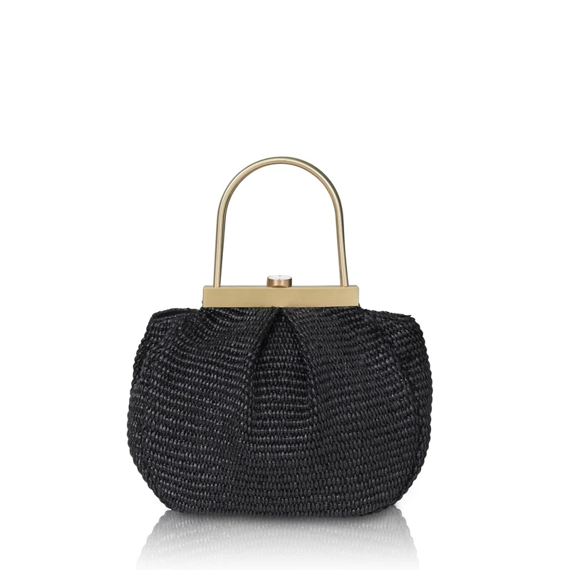 The Morgan Raffia Bag