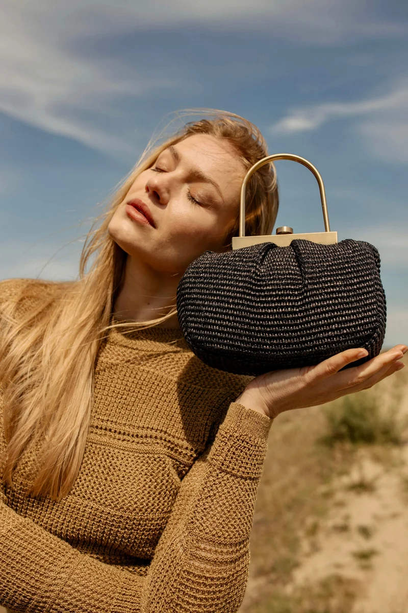 The Morgan Raffia Bag