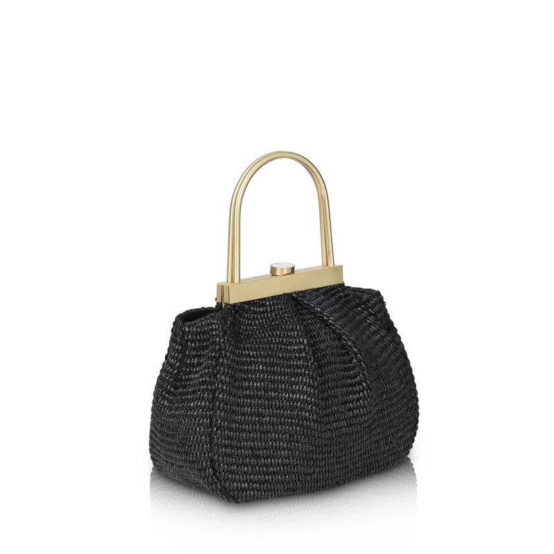 The Morgan Raffia Bag