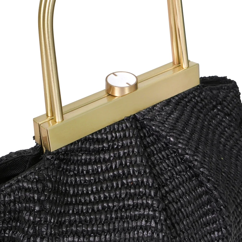 The Morgan Raffia Bag