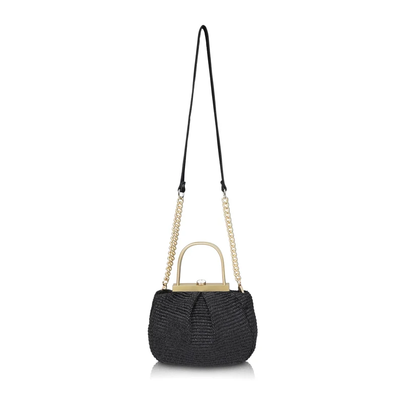The Morgan Raffia Bag
