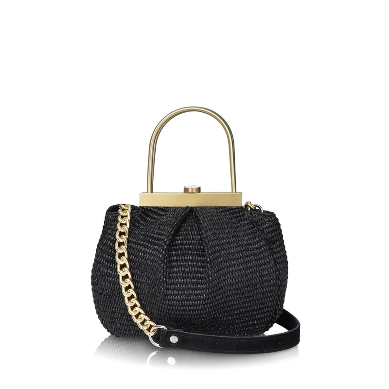 The Morgan Raffia Bag