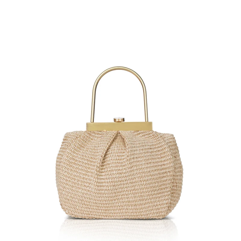 The Morgan Raffia Bag