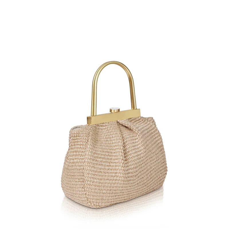 The Morgan Raffia Bag