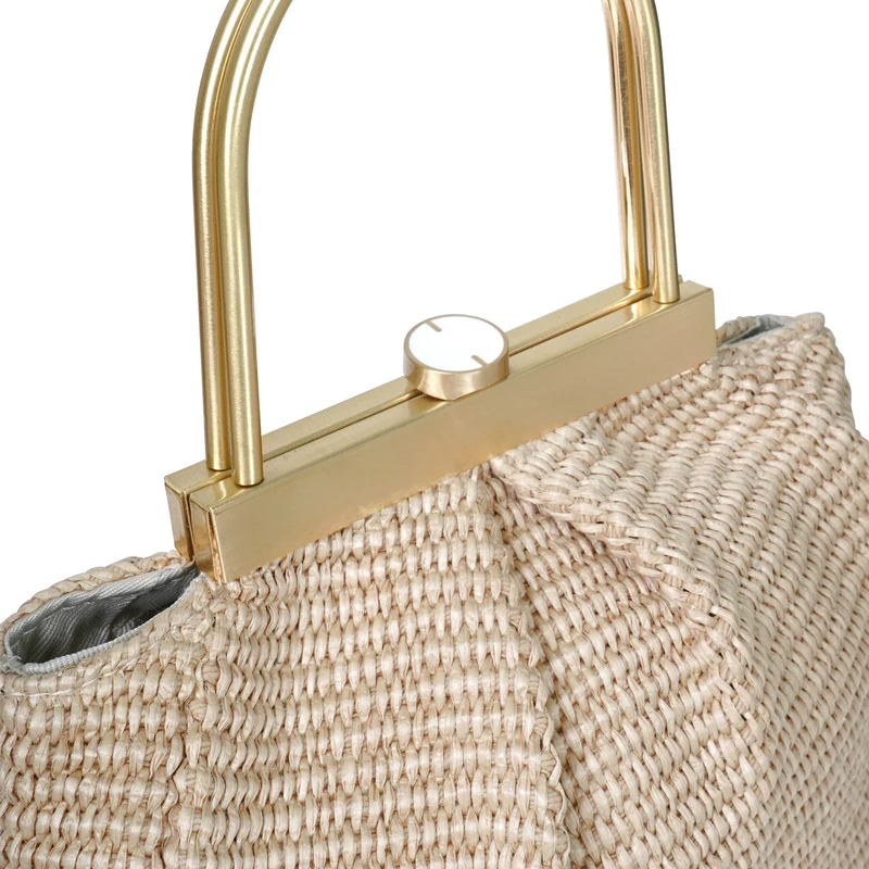 The Morgan Raffia Bag