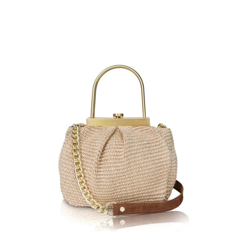 The Morgan Raffia Bag