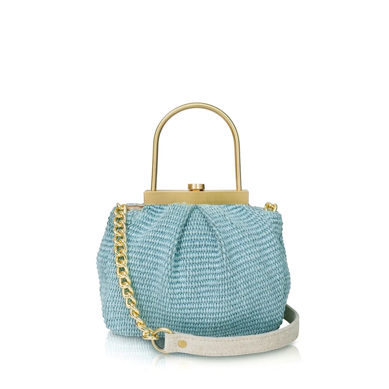 The Morgan Raffia Bag