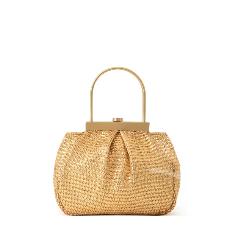 The Morgan Raffia Bag
