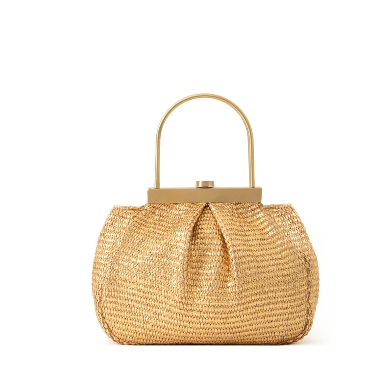 The Morgan Raffia Bag