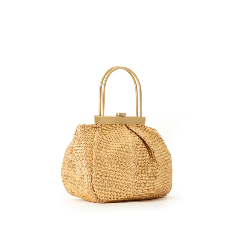 The Morgan Raffia Bag