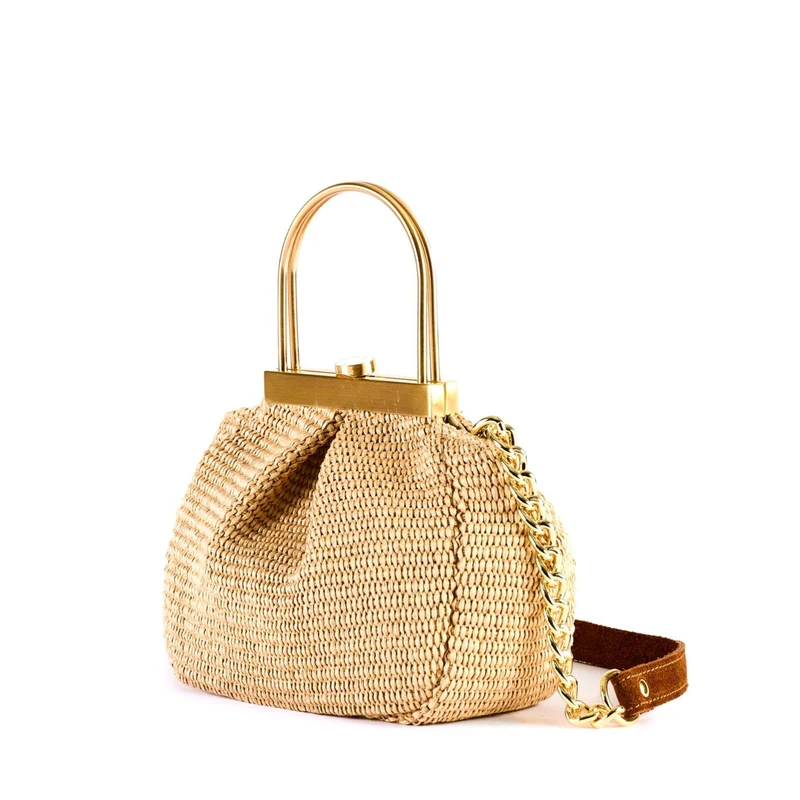 The Morgan Raffia Bag