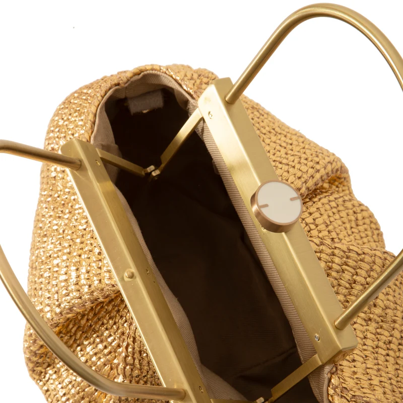 The Morgan Raffia Bag