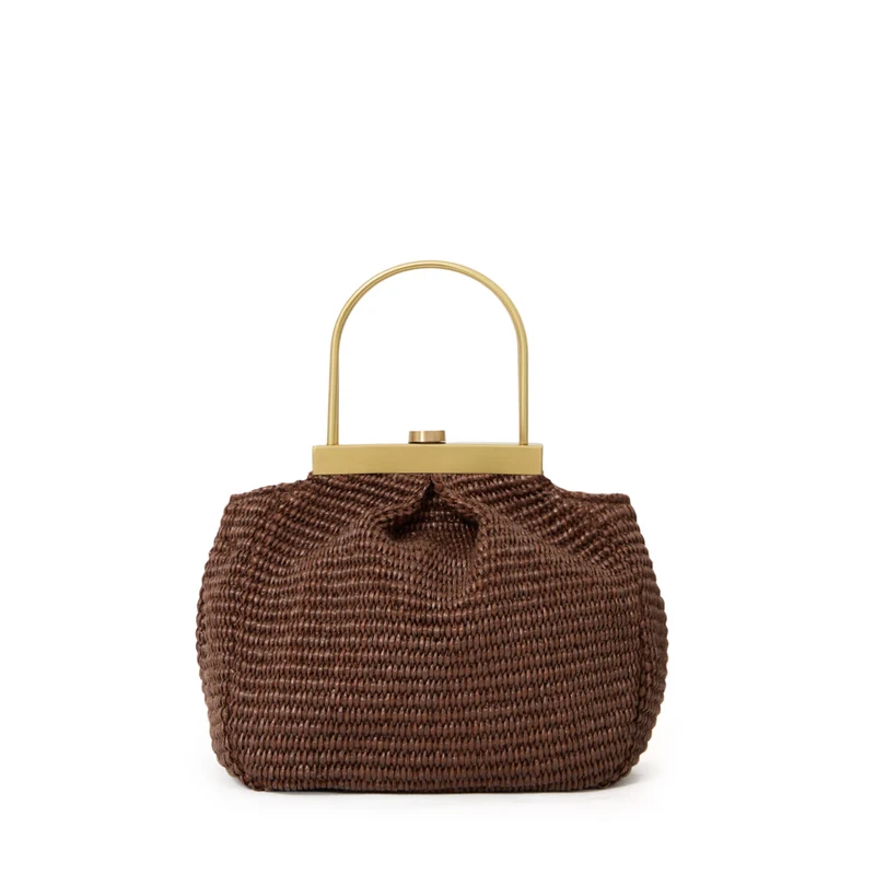 The Morgan Raffia Bag