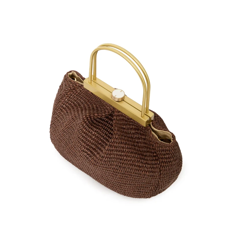 The Morgan Raffia Bag
