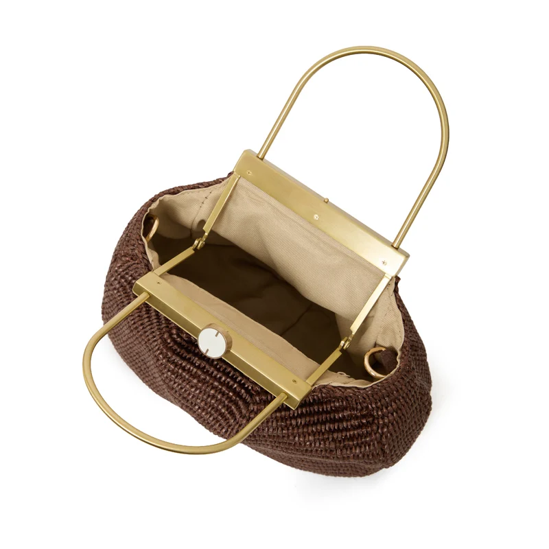 The Morgan Raffia Bag