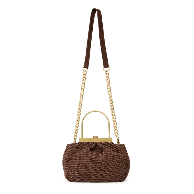 The Morgan Raffia Bag