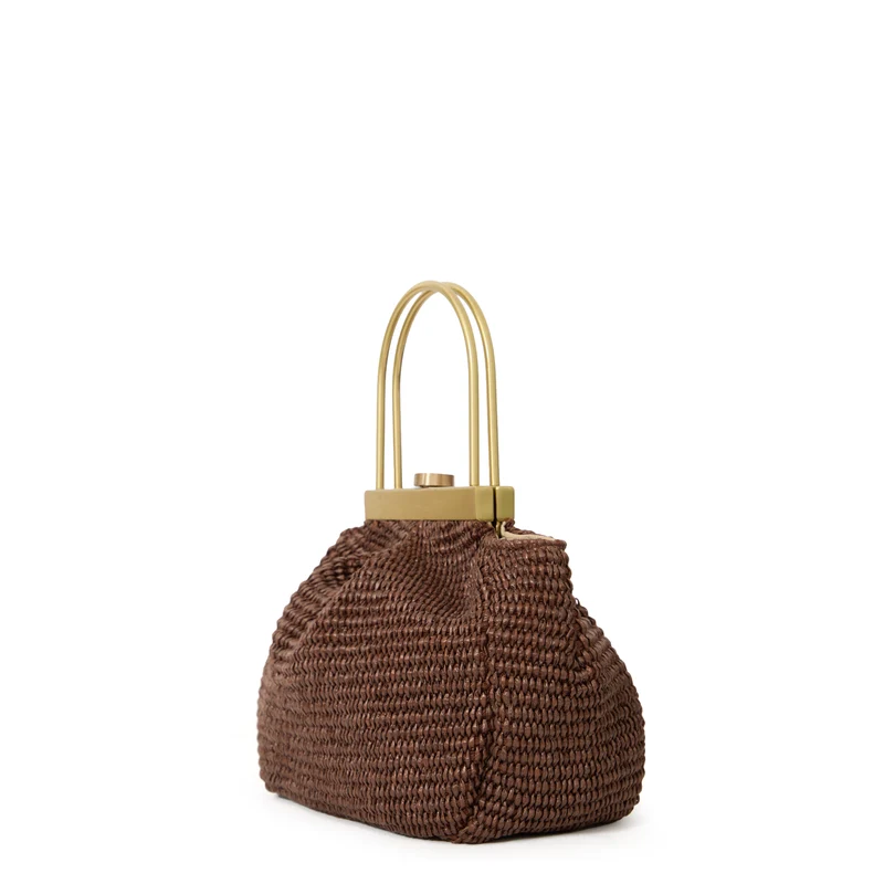 The Morgan Raffia Bag