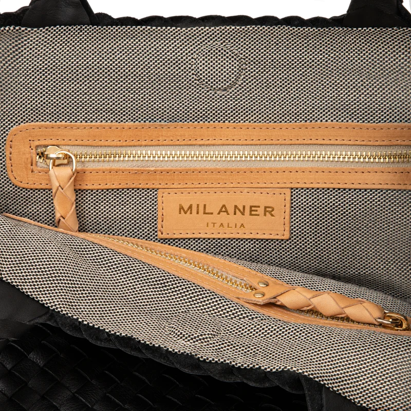 The Classic Elena Woven Handbag