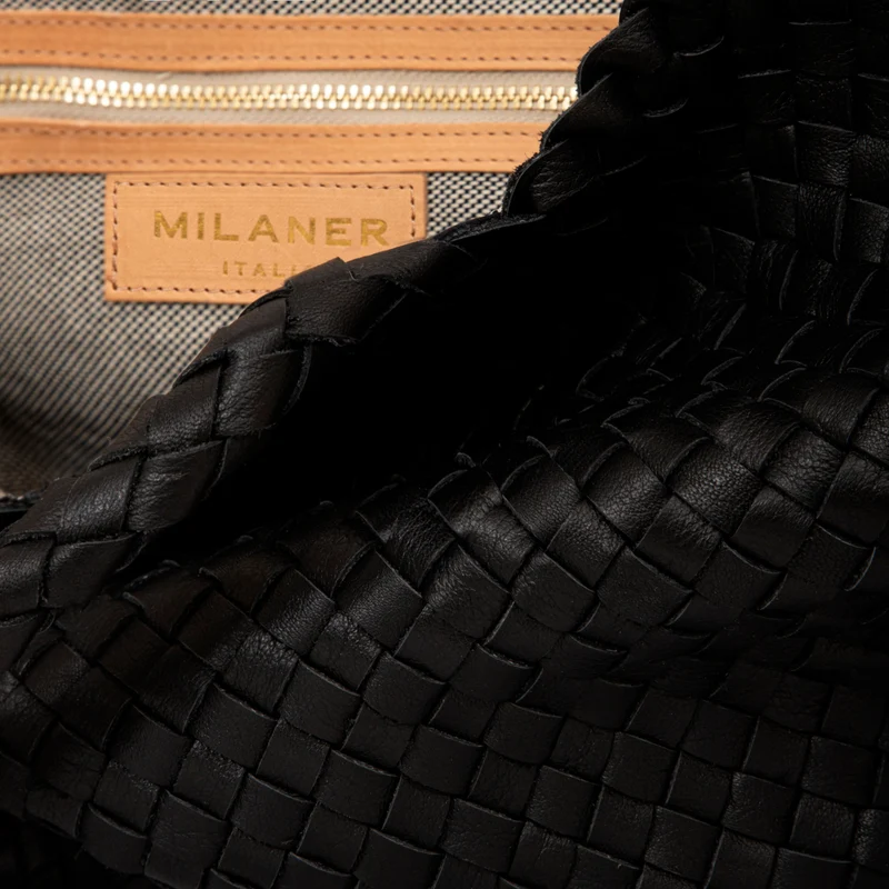 The Classic Elena Woven Handbag