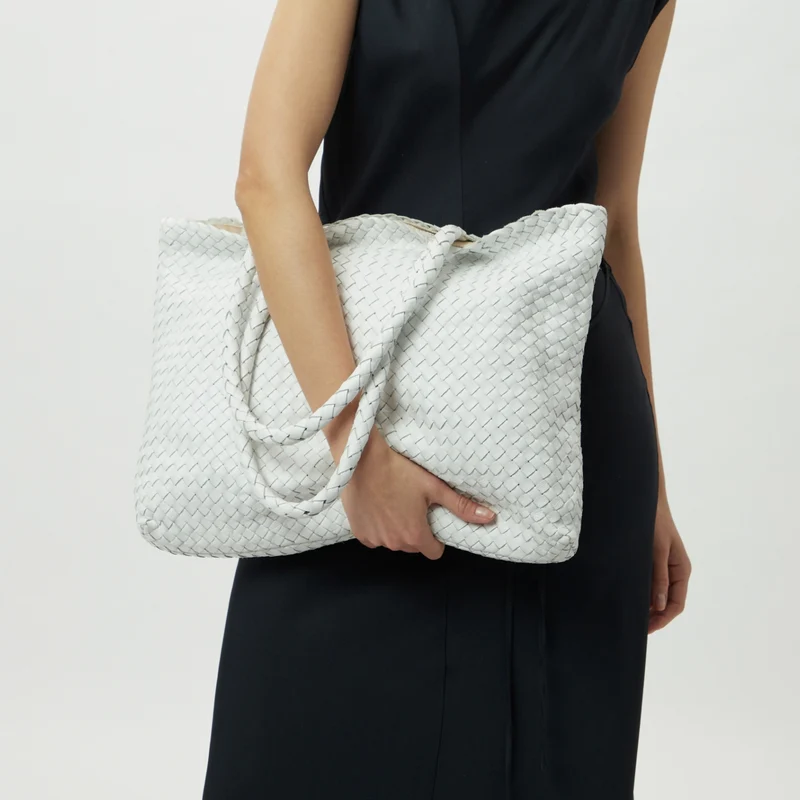 The Classic Elena Woven Handbag
