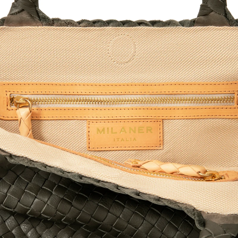 The Classic Elena Woven Handbag