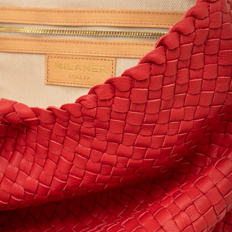 The Classic Elena Woven Handbag