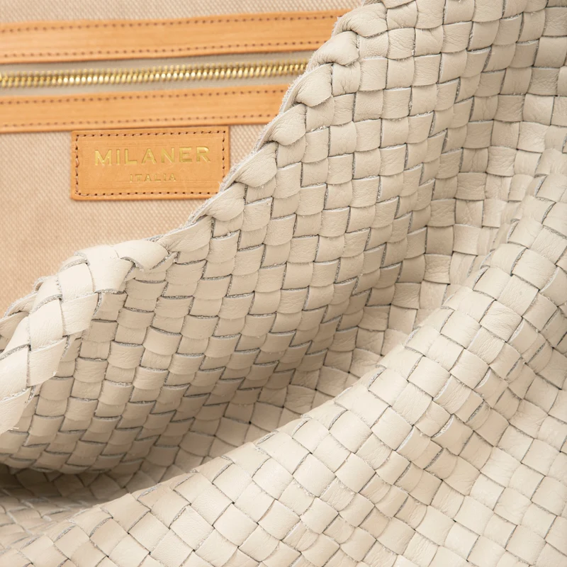 The Classic Elena Woven Handbag