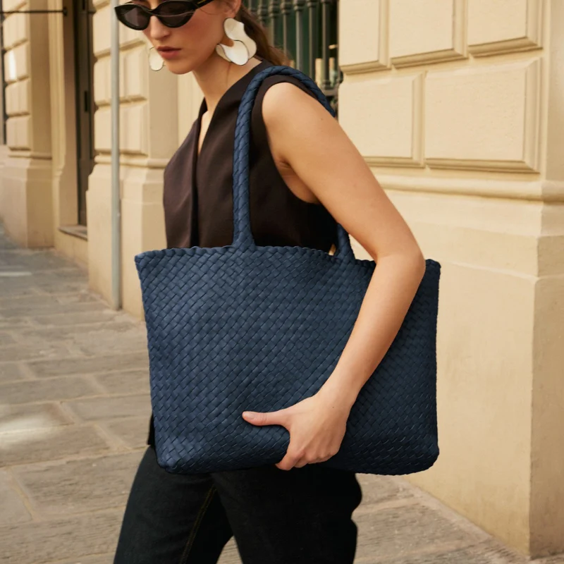 The Classic Elena Woven Handbag