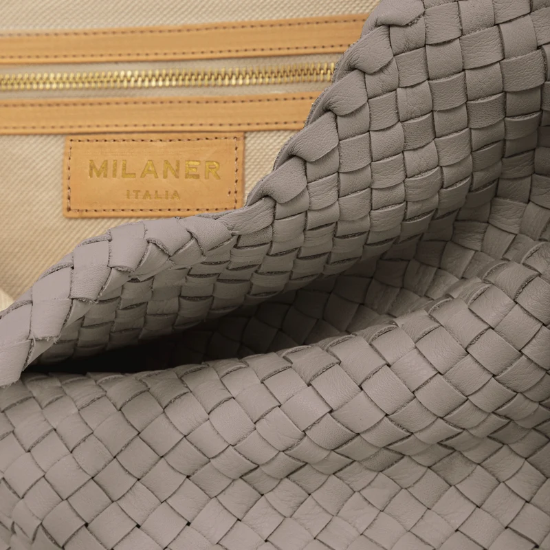 The Mini Elena Woven Handbag