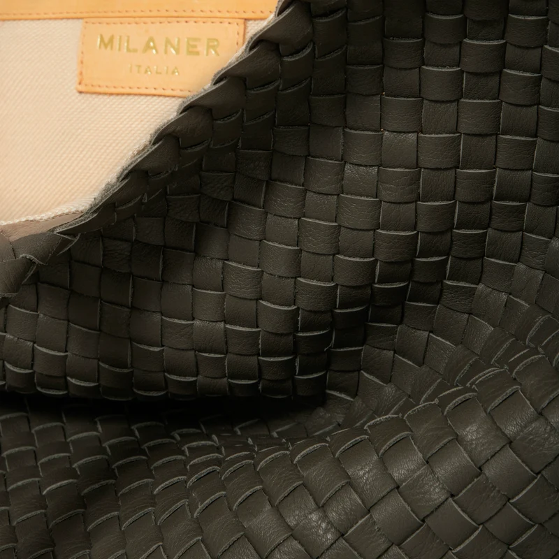 The Mini Elena Woven Handbag