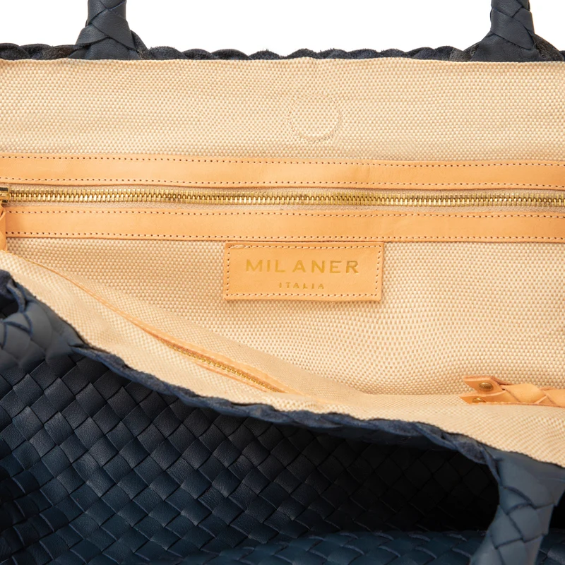 The Mini Elena Woven Handbag