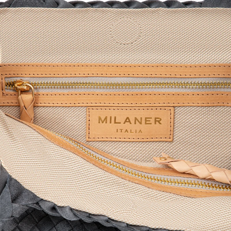 The Mini Elena Woven Handbag