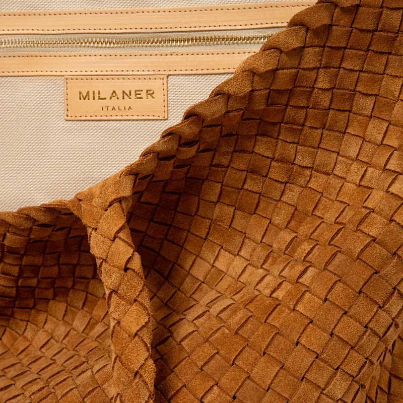 The Mini Elena Woven Handbag